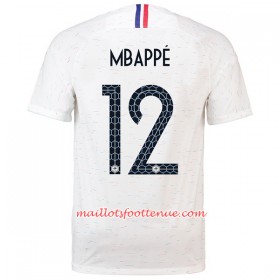 Maillot/Tenue France Mbappe 12 Exterieur Coupe du monde 2018